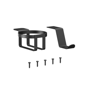 Under Desk Cup and Headphone Holder