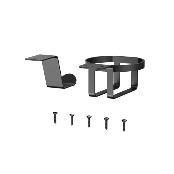 Under Desk Cup and Headphone Holder