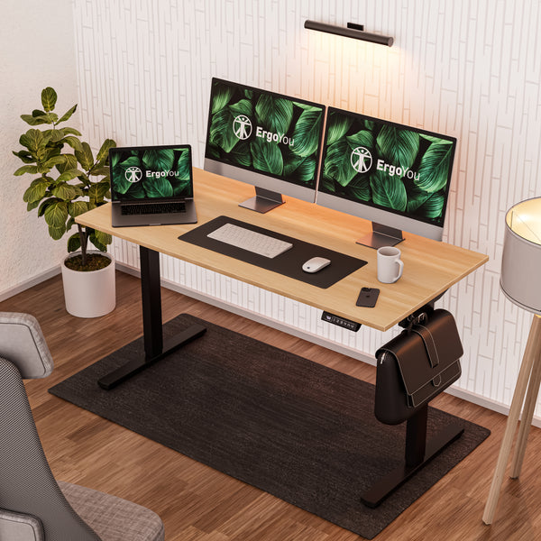 Single Motor | Height-Adjustable Standing Desk Frame (2 Stage) | SM4 Series
