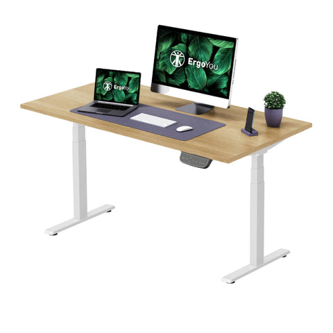 Dual Motor | Height-Adjustable Standing Desk (3 Stage) with Table-Top | E1A Series