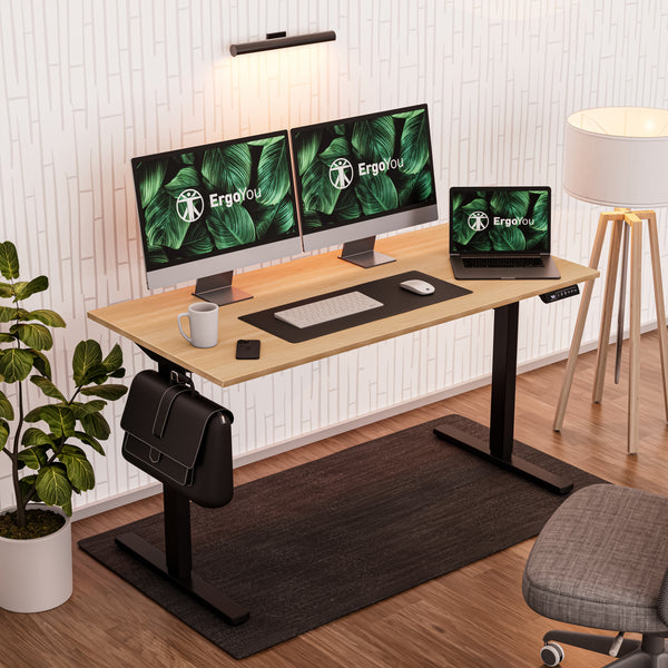 Single Motor | Height-Adjustable Standing Desk Frame (2 Stage) | SM4 Series