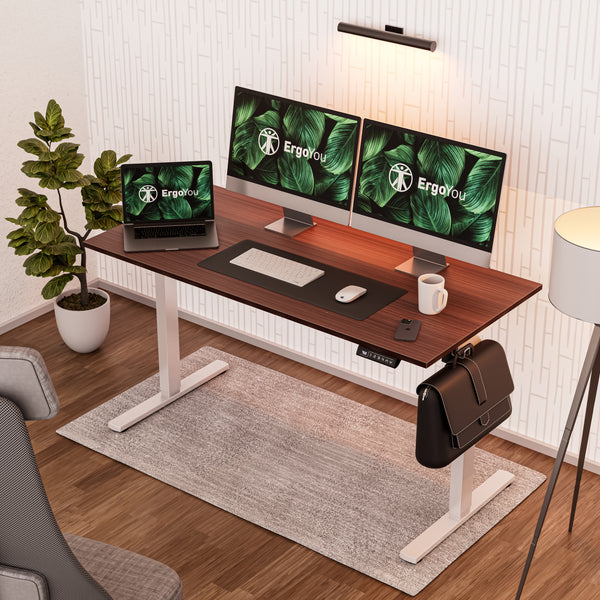 Single Motor | Height-Adjustable Standing Desk Frame (2 Stage) | SM4 Series