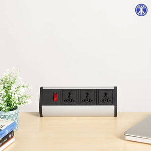 Desk Clamp Power Console | 3 Sockets