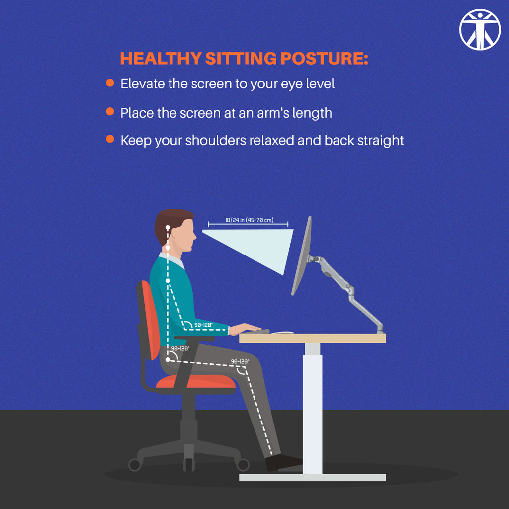 Manual HeightAdjustable Standing Desk Frame (2 Stage) MX Series